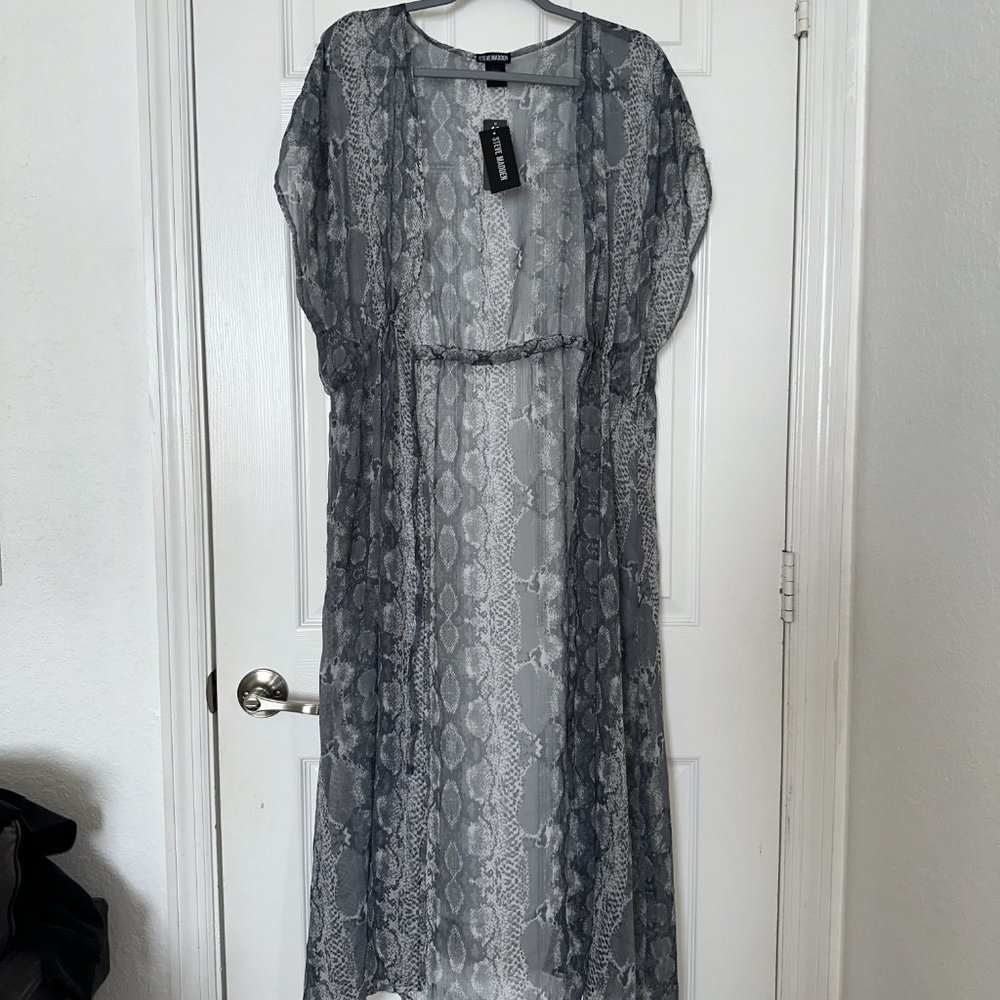 Steve Madden Animal Print Coverup
